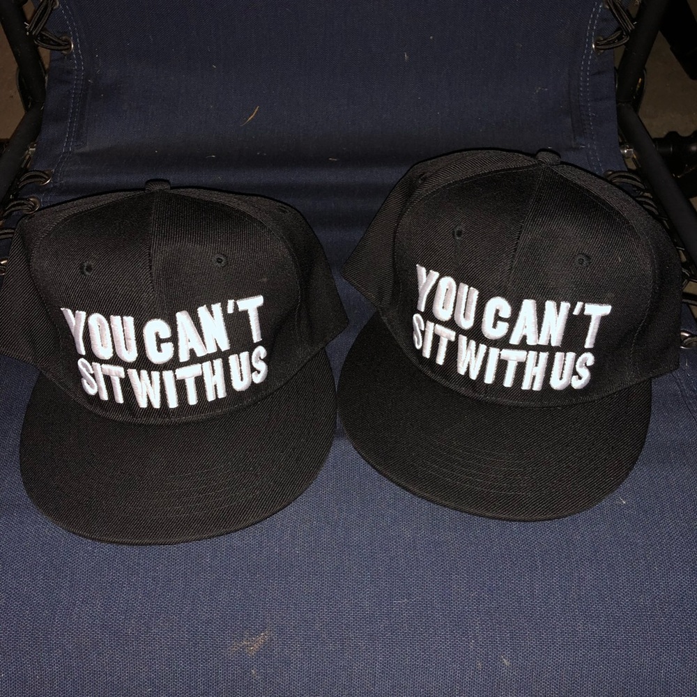 NWT black hat / cap You can’t sit with us